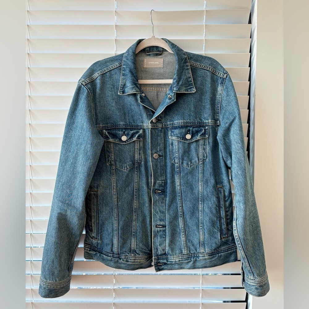 Everlane Men's Blue Denim Jacket